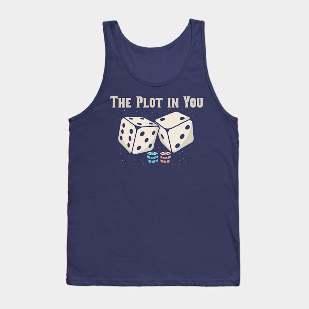 the plot in you Tank Top by Hsamal Gibran